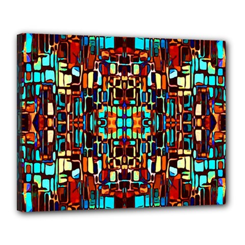 New Arrivals-a-17 Canvas 20  X 16  (stretched) by ArtworkByPatrick
