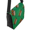 Toy Robot Flap Closure Messenger Bag (S) View2