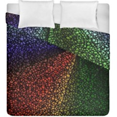 Abstract Colorful Pieces Mosaics Duvet Cover Double Side (king Size) by Vaneshart