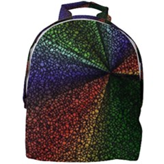 Abstract Colorful Pieces Mosaics Mini Full Print Backpack by Vaneshart
