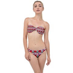 Flag Bermuda Classic Bandeau Bikini Set by ArtworkByPatrick