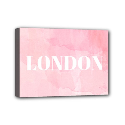 Paris Mini Canvas 7  X 5  (stretched) by Lullaby