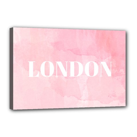 Paris Canvas 18  X 12  (stretched) by Lullaby