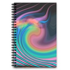 Abstract Art Abstract Background 5 5  X 8 5  Notebook by Simbadda