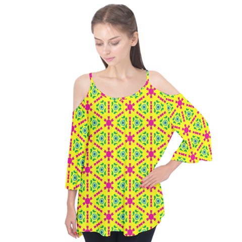 Pattern Texture Seamless Modern Flutter Tees by Simbadda