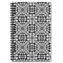 Fabric Design Pattern Color 5.5  x 8.5  Notebook View1