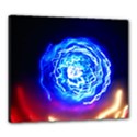 Light Circle Ball Sphere Organ Shape Physics Volgariver Ununseptium Z117 Unoptanium Island Canvas 24  x 20  (Stretched) View1