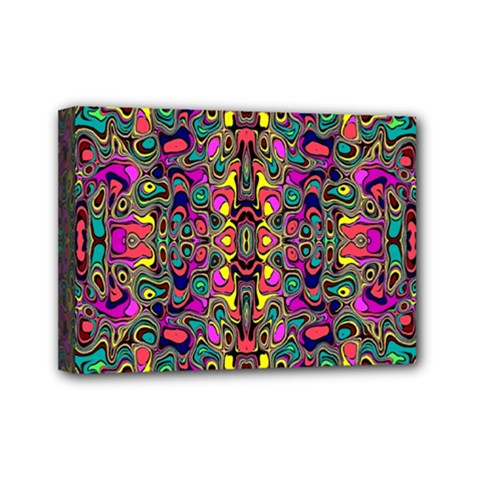 Abstract-a-7 Mini Canvas 7  X 5  (stretched) by ArtworkByPatrick
