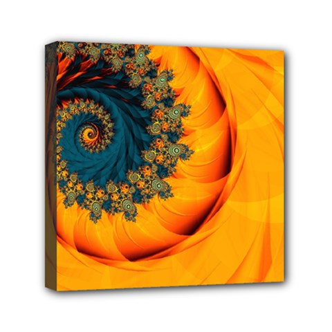 Art Artwork Fractal Digital Art Mini Canvas 6  X 6  (stretched) by Wegoenart