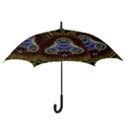Artwork Fractal Digital Art Hook Handle Umbrellas (Small) View3