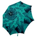 Background Texture Pattern Blue Hook Handle Umbrellas (Small) View2