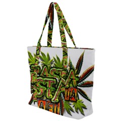 Cannabis Hemp Hashish Illegal Drug Trade Rasta Zip Up Canvas Bag by Vaneshart