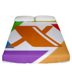 Xcoin Logo 200x200 Fitted Sheet (king Size) by Ipsum