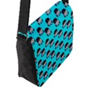 Forest Girl Bight Baby Blue Patttern Flap Closure Messenger Bag (L) View2