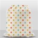 Polka Dots Dot Spots Drawstring Bag (Small) View2