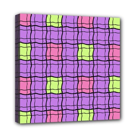 Background Pattern Seamless Mini Canvas 8  X 8  (stretched) by Vaneshart
