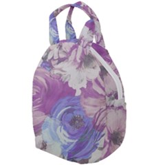 Floral Vintage Wallpaper Pattern Travel Backpacks by Vaneshart
