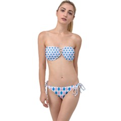 Argyle 316838 960 720 Twist Bandeau Bikini Set by vintage2030