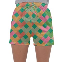 Abstract Seamless Pattern Sleepwear Shorts by Vaneshart