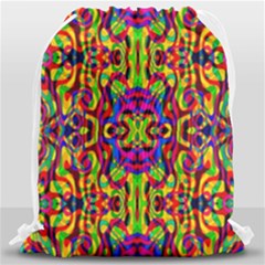 Abstract 35 Drawstring Bag (large) by ArtworkByPatrick