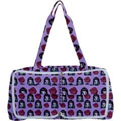 Girl Flower Pattern Lilac Multi Function Bag by snowwhitegirl