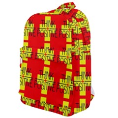 Think Positive Classic Backpack by ArtworkByPatrick