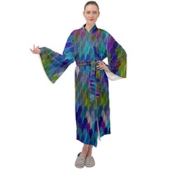 Background  Maxi Velour Kimono by Sobalvarro