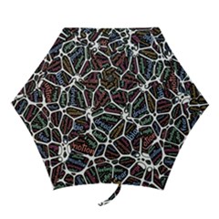 Mental Human Experience Mindset Mini Folding Umbrellas by Wegoenart