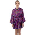 Kaleidoscope  Long Sleeve Satin Kimono View1