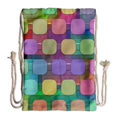 Pattern  Drawstring Bag (large) by Sobalvarro