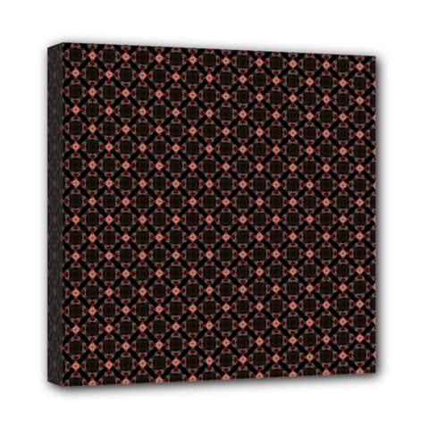 Pattern Texture Drawing Wall Mini Canvas 8  X 8  (stretched) by Wegoenart