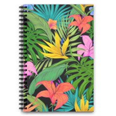Tropical Greens 5 5  X 8 5  Notebook by Sobalvarro
