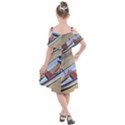 Balboa 1 2 Kids  Cut Out Shoulders Chiffon Dress View2