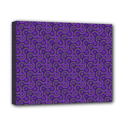 Iris Retrowheel Canvas 10  X 8  (stretched) by Vaneshart