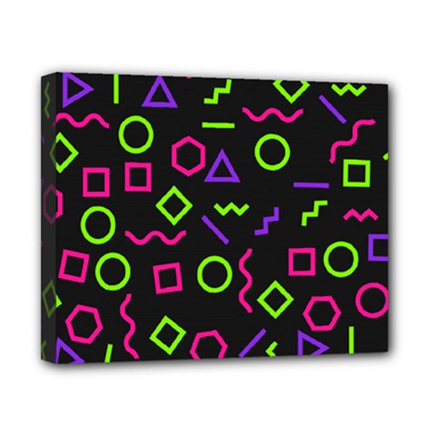 Geometric Seamless Pattern Canvas 10  X 8  (stretched) by Vaneshart