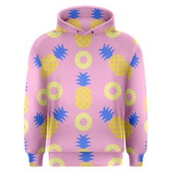 Pop Art Pineapple Seamless Pattern Vector Men s Overhead Hoodie by Sobalvarro