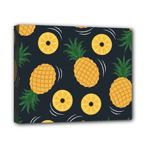 Seamless Pattern Pineapple Pattern Canvas 10  X 8  (stretched) by Vaneshart