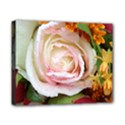 Floral Bouquet Orange Pink Rose Canvas 10  x 8  (Stretched) View1