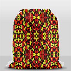 Rby 57 Drawstring Bag (small) by ArtworkByPatrick