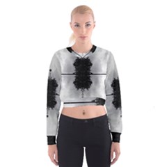Cloud Island With A Horizon So Clear Cropped Sweatshirt by pepitasart
