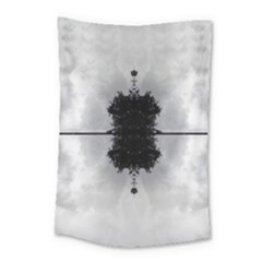 Cloud Island With A Horizon So Clear Small Tapestry by pepitasart