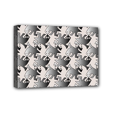 Seamless Tessellation Background Mini Canvas 7  X 5  (stretched) by Vaneshart