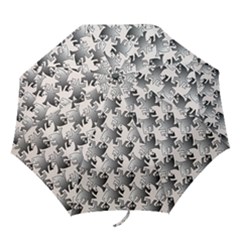 Seamless Tessellation Background Folding Umbrellas by Vaneshart
