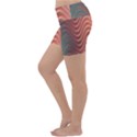 Texture Digital Painting Digital Art Lightweight Velour Yoga Shorts View2