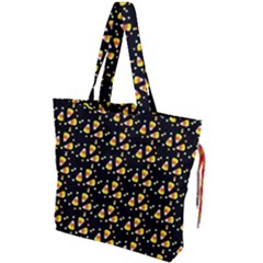Abstract Pattern Drawstring Tote Bag by Vaneshart