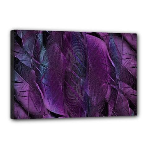 Abstract Form Pattern Texture Canvas 18  X 12  (stretched) by Vaneshart