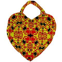 Rby 72 Giant Heart Shaped Tote by ArtworkByPatrick