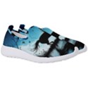 Wonderful Unicorn Silhouette In The Night Men s Slip On Sneakers View3