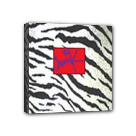 Striped By Traci K Mini Canvas 4  X 4  (stretched) by tracikcollection