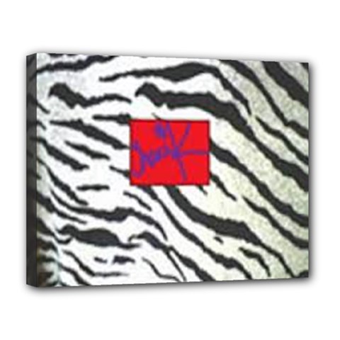 Striped By Traci K Canvas 14  X 11  (stretched) by tracikcollection